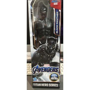 BLACK PANTHER Marvel Avengers Titan Hero Series 12 Inch Hasbro Action Figure New